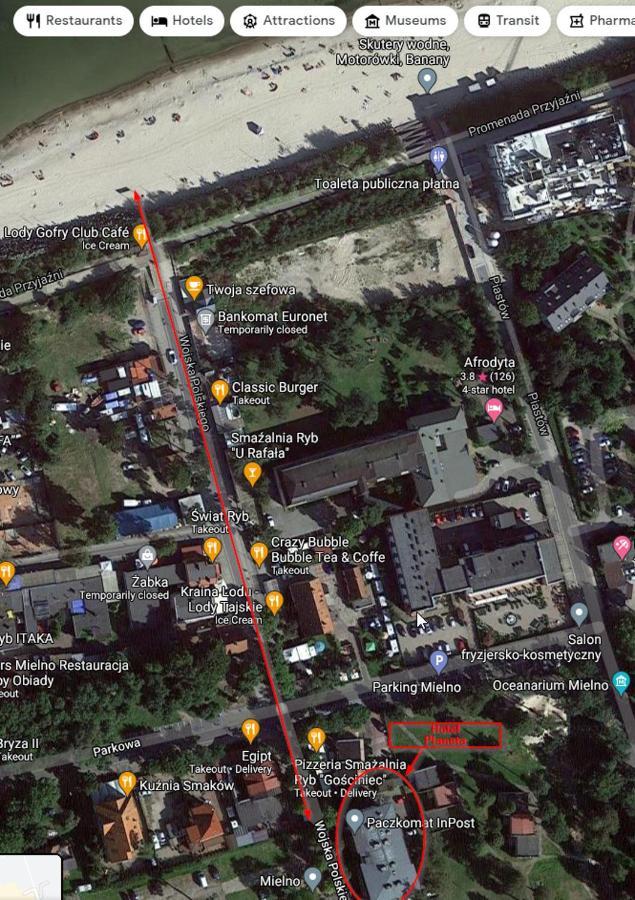 Planeta Apartment Mielno เมียลโน ภายนอก รูปภาพ